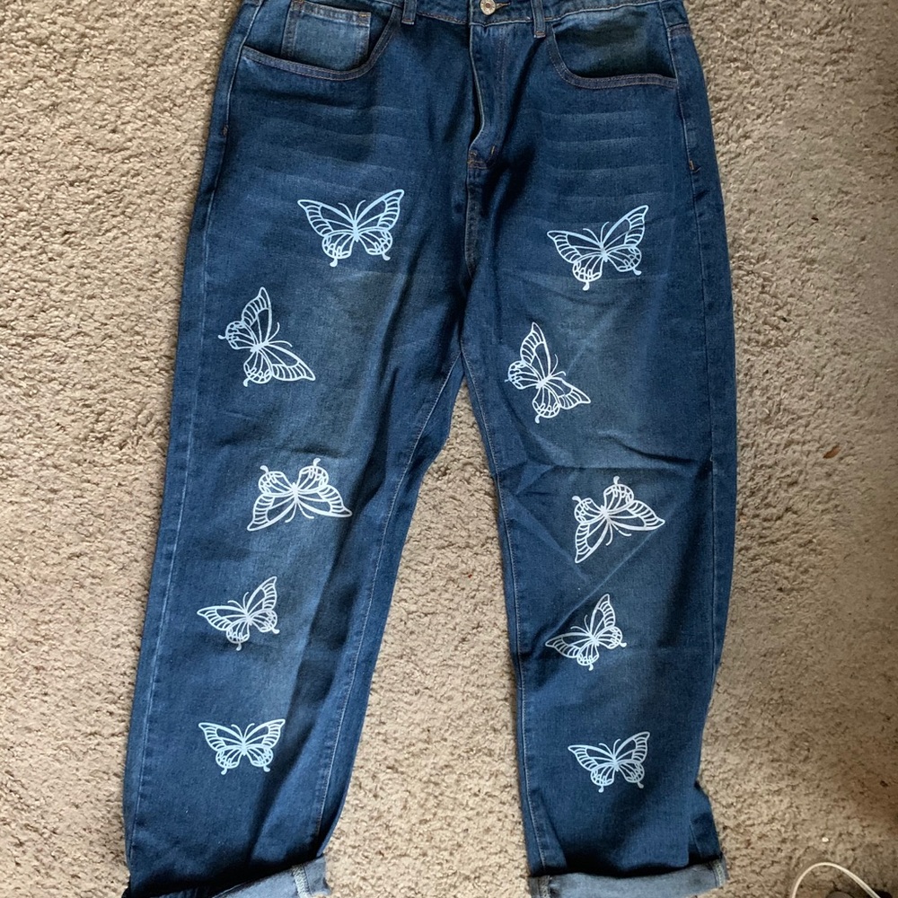 Butterfly jeans